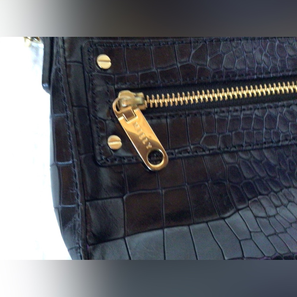 Milly Callan Croc Collection Mini Bag, black - Picture 5 of 7